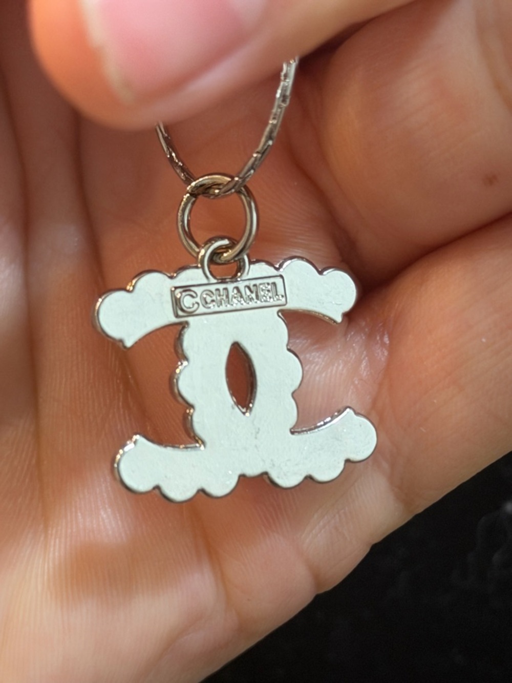 CC Pendant Necklace - Picture 7 of 7